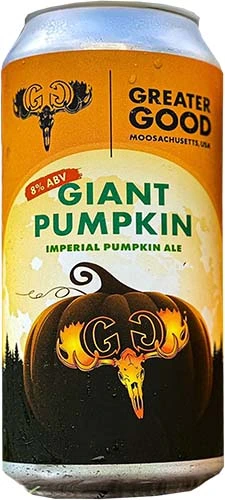 Greater Good Giant Pumpkin 4pk Ma16oz Can