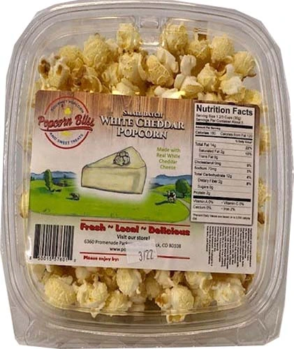 Popcorn Bliss White Cheddar