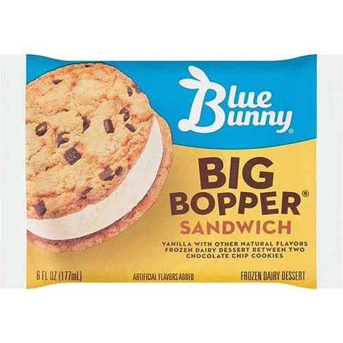 Blue Bunny Big Bopper Sandwhich