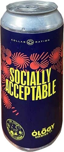 Ology Socially Acceptable 16oz 4pk Cn