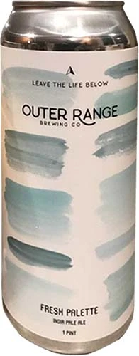 Outer Range Brewing Co. Fresh Palette Ipa 16o 4 Pack 16 Oz Cans