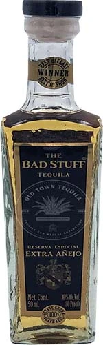 The Bad Stuff Extra Anejo Tequila