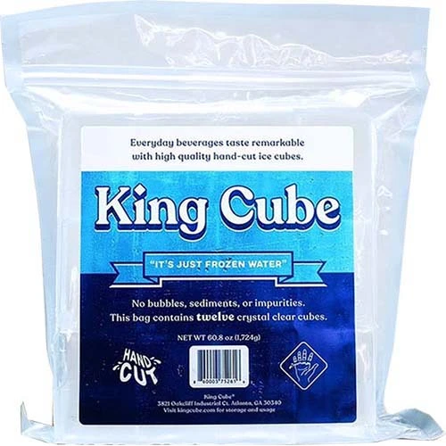 King Cube 12-piece Clear Cubed Ice