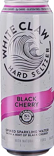 White Claw Black Cherry New Upc 19.2 Oz