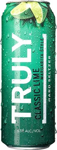 Truly Hard Seltzer Classic Lime Margarita Style, Spiked & Sparkling Water