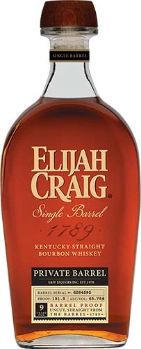 Elijah Craig Barrel Proof Private Select