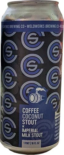 Weldwerks Coffee Coconut Stout 16oz 4pk Cn