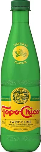 Topo Chico Twisted Lime 16oz Plastic