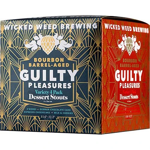 Wicked Weed Guilty Pleasures Variety Pk 4pk Cn