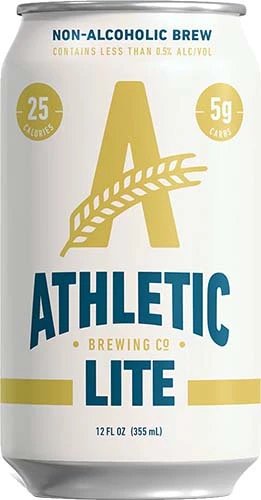 Athletic Brewing Lite Non Alcoholic 6 Cn