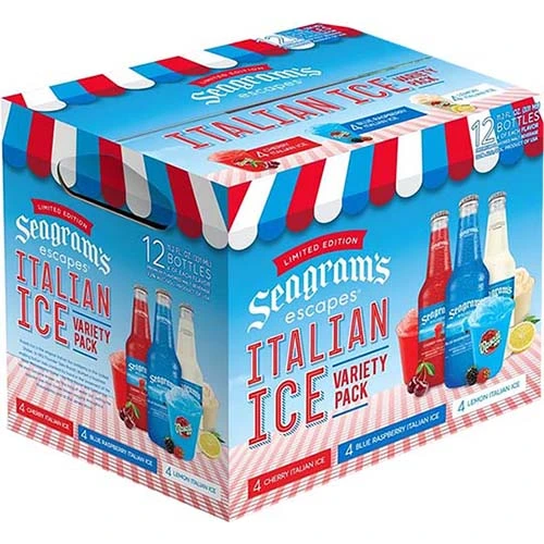 Seagrams Italian Vty 12pk Can