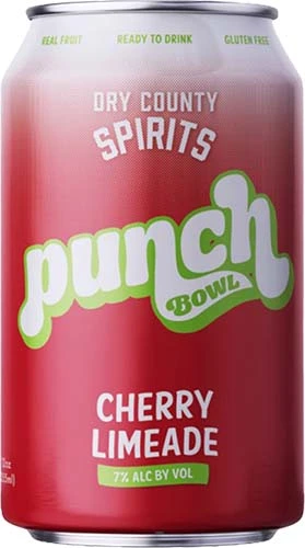 Dry County Rtd Punch Bowl Cherry Limeade 6pk