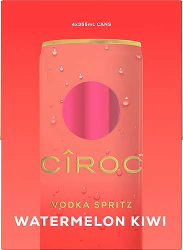 Ciroc Rtd Watermelon Kiwi Can 4pk