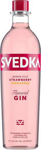 Svedka Strawberry Pineapple Modern Style Gin