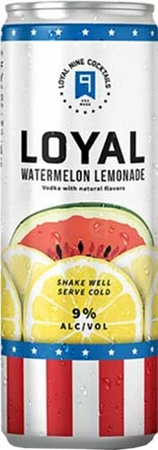 Loyal 9 Watermelon Rtd 4pk Can