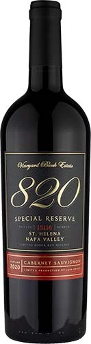 Vineyard Block Estate - Block 820 Special Reserve