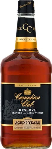 Canadian Club Reserve 9 Year Old Blended Canadian Whiskey