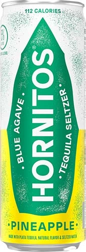 Hornitos  Tequila & Pineapple  Ready-to-drink  Pre-mixed Cocktail  Seltzer  4-pack Cans