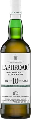 Laphroaig 10 Yr Cask Strength 117.2 Proof