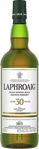 Laphroaig 30 Year Old The Ian Hunter Story Book 1 Single Malt Scotch Whiskey