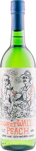 Sweet Walter Peach Wine 750ml