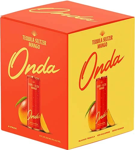 Onda Sparkling Tequila Mango 4pk