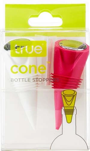 True Cone Silicone Stoppers 2pk