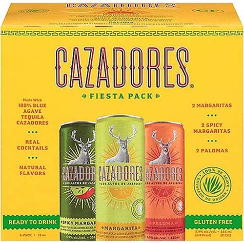 Cazadores Variety Can 6pk