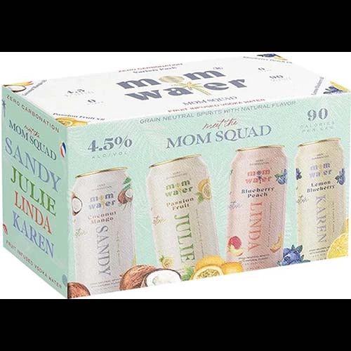 Mom Water Variety 8pk