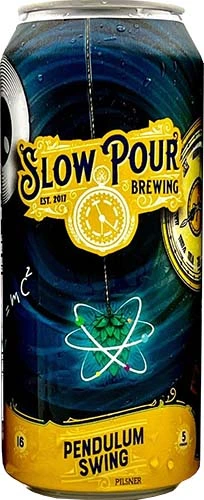 Slow Pour Pendulum Swing Pilsner 16oz 4pk Cn