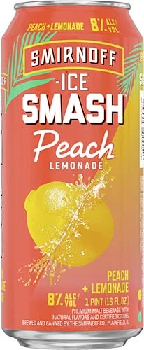 Smirnoff Ice Smash Peach Lemonade