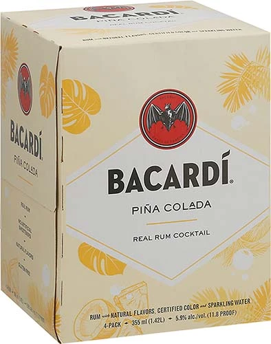 Bacardi Classic Cocktails Pina Colada