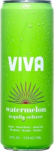 Viva Watermelon Seltz 4pk Gl Fr Wi 12oz Can