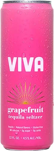 Viva Grapefruit Seltz 4pk Gl Fr Wi 12oz Can