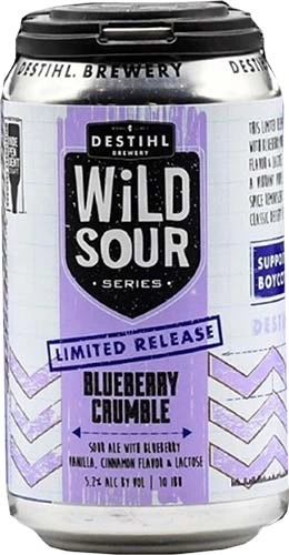 Destihl Wild Sour Series Blueberry Crumble