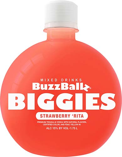 Buzzballz Biggies Strawberry Rita