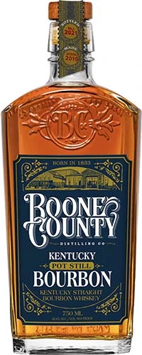 Boone County Kentucky Pot Still Bourbon Whiskey