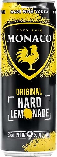 Monaco Hard Lemonade12oz Can 18