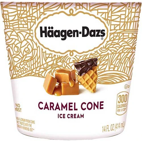 Haagen Dazs Caramel Cone