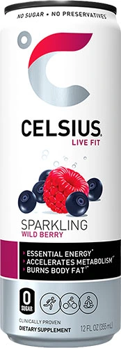 Celsius Wild Berry 12oz