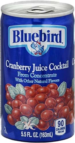 Bluebird Cranberry Juice