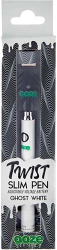 Ooze Twist Slim Pen White