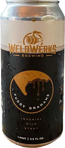 Weldwerks Fudgy Grahams Stout 4pk 16oz Cn