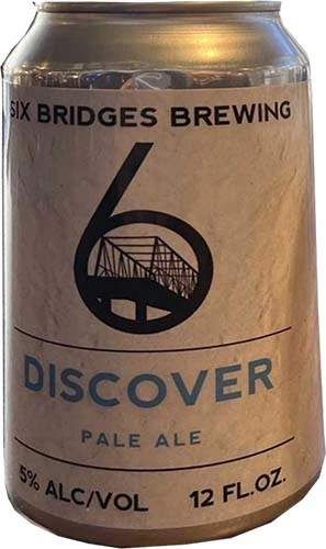 Six Bridges Discover Pale Ale 6pk Cn