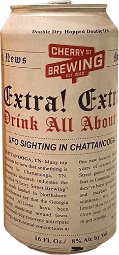 Cherry Street Extra Extra Drink 16oz 4pk Cn