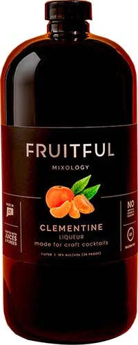 Fruitful Mixology  Clementine Liqueur  1l