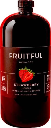 Fruitful Mixology Strawberry Liqueur