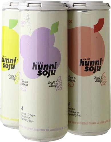 Hunni Soju 4pk Variety