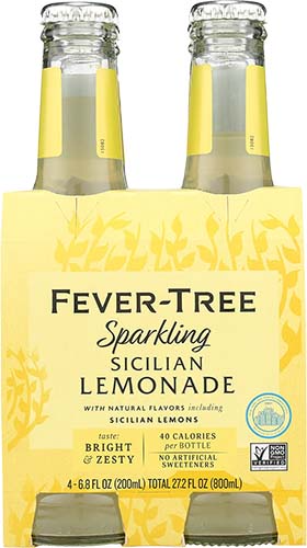 Fever Tree Sicilian Lemonade 6 4 200ml Nr