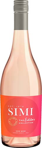 Simi The Editor's Collection Reese's Book Club Sonoma County Rose Wine